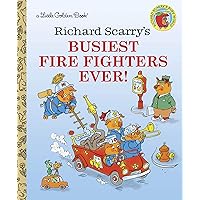 Richard Scarry's Busiest Firefighters Ever! (Little Golden Book) Richard Scarry's Busiest Firefighters Ever! (Little Golden Book) Kindle Hardcover