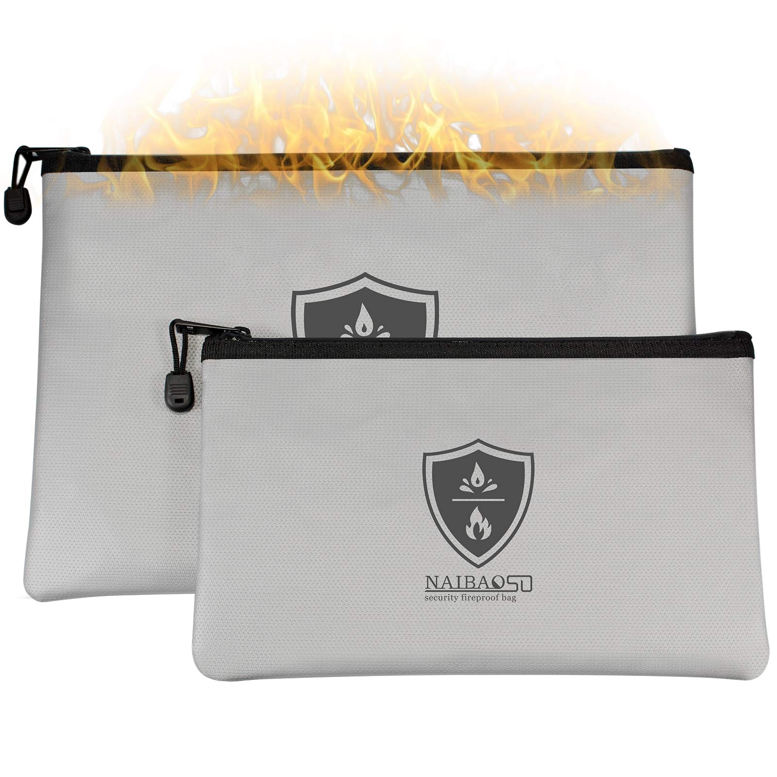 Beinou Fireproof Document Bag Fire Resistant Money Storage Pouch Waterproof  Security - Walmart.com