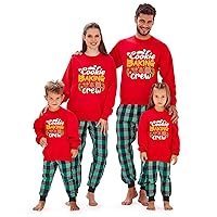 TEEAMORE Matching Family Christmas Cookie Baker Crew Sweatshirt