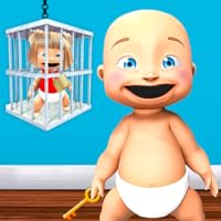 Naughty Baby & Daddy Simulator 3D Fun Hide and Seek Games