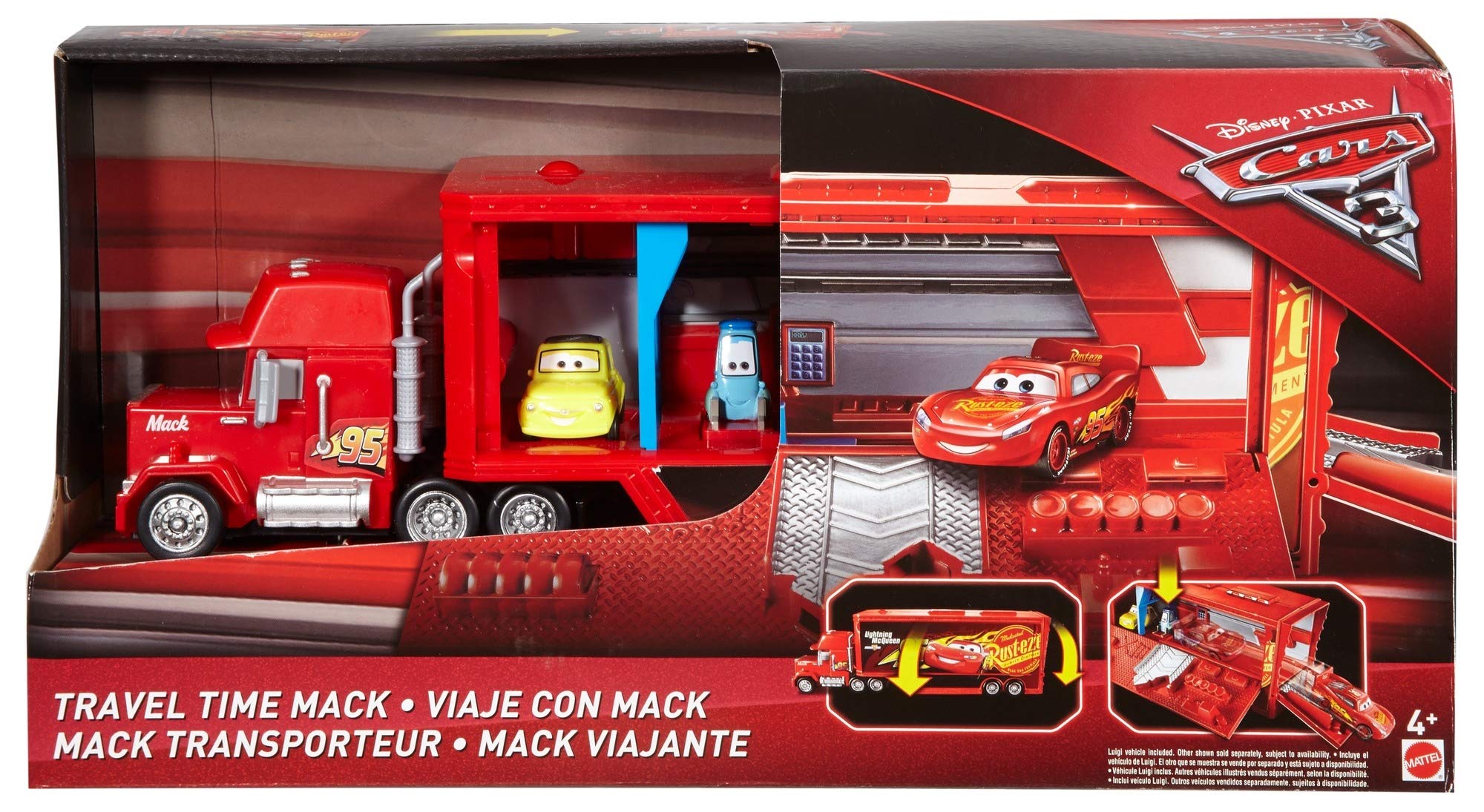 Disney Pixar Cars 3 Travel Time Mack Playset [Amazon Exclusive]