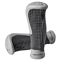 Schwinn Ergonomic Comfort Bike Grips, Fits Most Standard Bicycle Handlebars, Provide Extra Comfort and Improved Grip, Bike Parts and Accessories