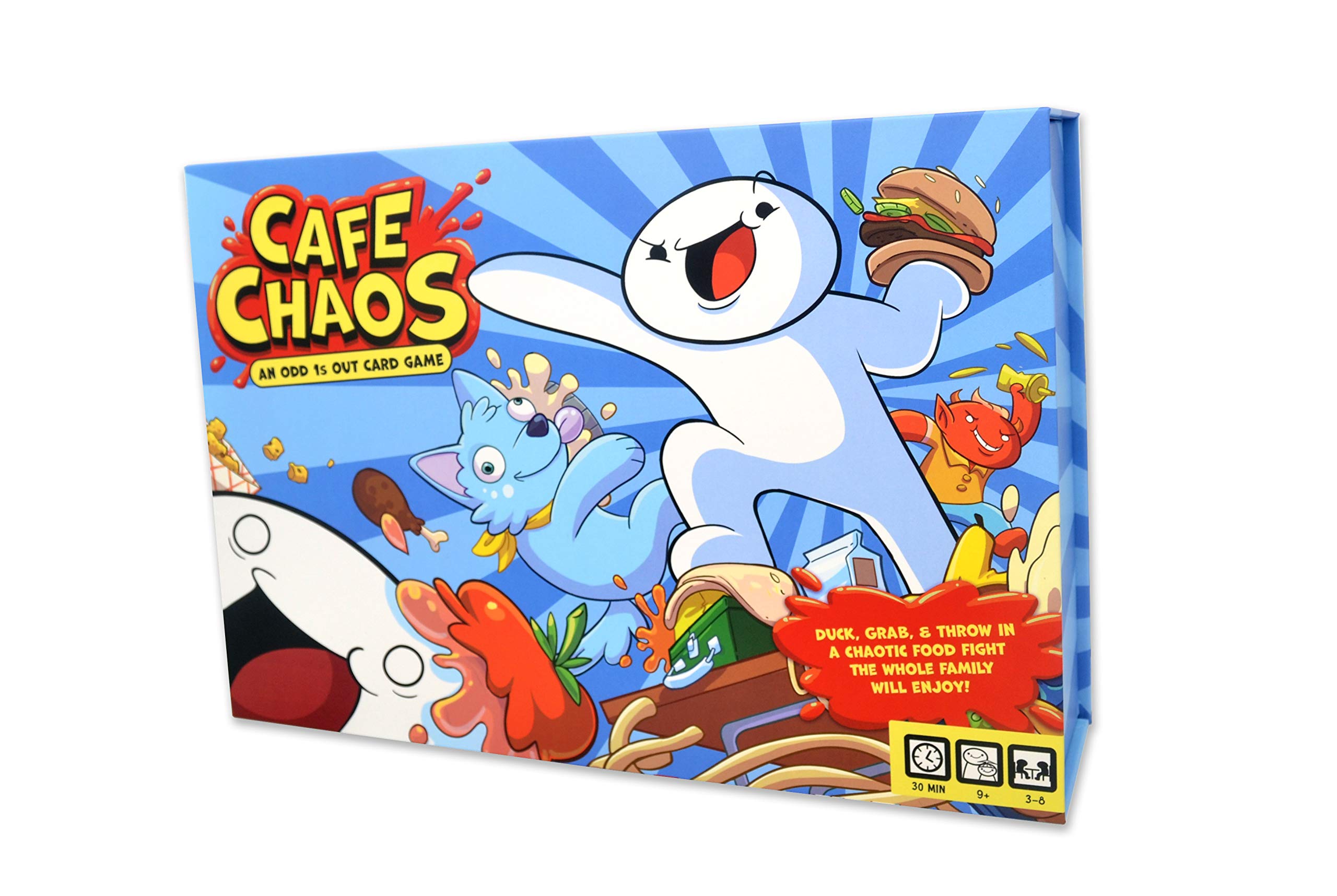 Cafe Chaos Card Game, TheOdd1sOut Original Game