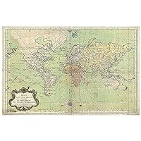 Paper Placemats Table Mats Table Decor Pk 50 World Map