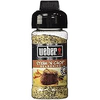 Weber Steak 'N Chop Seasoning, 3.00 Ounces, Pack of 2