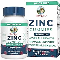 Zinc Gummies by MaryRuth's | Zinc Supplements | Immune Support Supplement | Essential Mineral | Pectin Based | Overall Health & Wellness | Ages 14 & Up | Vegan | Non GMO | 30 Servings