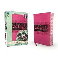 NIV, Bible for Teen Girls, Leathersoft, Pink, Printed Page Edges: Growing in Faith, Hope, and Love NIV, Bible for Teen Girls, Leathersoft, Pink, Printed Page Edges: Growing in Faith, Hope, and Love Imitation Leather