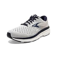 Brooks Men's Dyad 11 Running Shoe - Antarctica/Grey/Peacoat - 9 Wide