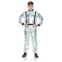 UNDERWRAPS unisex-child Children's Astronaut Jumpsuit Costume - SilverCostume