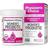 Probiotics for Women - PH Balance, Digestive, UT, & Feminine Health - 50 Billion CFU - 6 Unique Strains for Women - Organic Prebiotics, Cranberry Extract+ - Women Probiotic - 30 CT