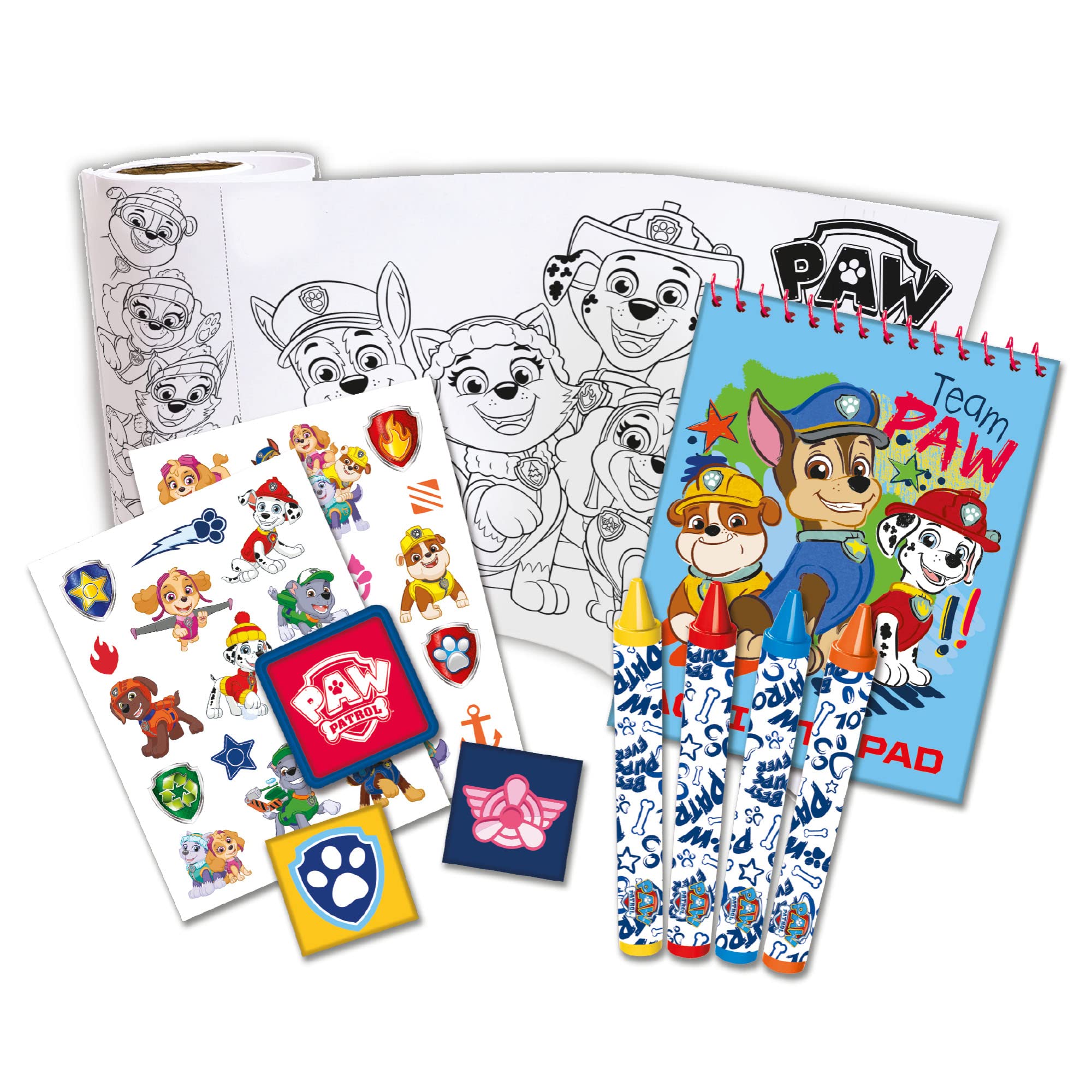 Tara Toy Paw Patrol My Own Creativity Set - Spark Creative Expression in Kids, Ages 3 & Up, Multi-Purpose Arts & Crafts Kit for Boys and Girls. Create, Craft, and Imagine with This All-Inclusive Set