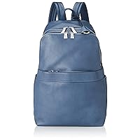 aniary(アニアリ) Aniari Backpack, Shrunken Leather, Navy Gray