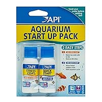 API AQUARIUM START UP PACK Water Conditioner 1.25-Ounce Bottle 2-Pack