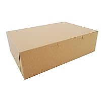 Southern Champion Tray 1025K Kraft Paperboard Non-Window Bakery Box, 14