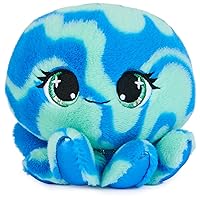 P.Lushes Designer Fashion Pets Marina Coves Premium Octopus Stuffed Animal, Blue and Green, 6”