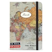 Cavallini & Co. Notebook World map sm nbWrd/sm