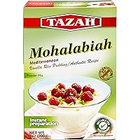 Mohalabiah Vanilla Rice Pudding Mix 7oz (200g) - Authentic Lebanese Easy & Delicious Dessert Gluten-Free Recipe Ready in Minutes