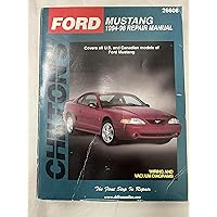 Chilton's Ford Mustang 1994-98 Repair Manual (Chilton's Total Car Care Repair Manual) Chilton's Ford Mustang 1994-98 Repair Manual (Chilton's Total Car Care Repair Manual) Paperback