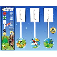 Lightswitch Extension for Toddlers - Laurie Berkner Edition - 3 Count - Includes 12 Themed Art Decals - Multi-Award Winning!