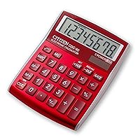 CITIZEN CDC80 Designline 108 x 135 x 24 mm Desktop Calculator - Red