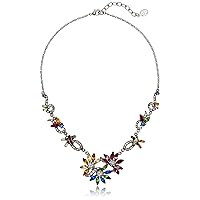 Crystal Collage Swarovski Multi-Color Pendant Necklace, 18