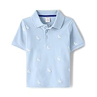 Boys and Toddler Short Sleeve Polo Shirt