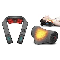 Nekteck Cordless Neck and Back Massager and Wireless Neck Stretcher for Pain Relief