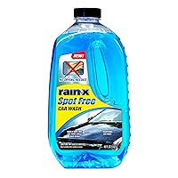 Rain-X 620073 - Car Wash Deep Cleaning, High Foam Soap Provides Spot Free Shine with No Towel Or Hand Drying Needed - Car soap for car cleaning and detailing 48 fl oz