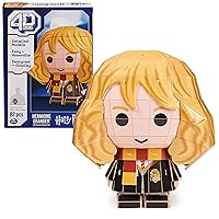 Harry Potter Hermione Granger 3D Puzzle Model Kit 82 Pcs | Harry Potter Gifts Desk Decor | Building Toys | 3D Puzzles for Adults & Teens 12+