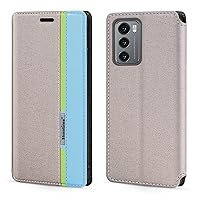 LG Wing 5G Case, Fashion Multicolor Magnetic Closure Leather Flip Case Cover with Card Holder for LG Wing 5G (6.8”)
