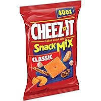 Cheez-It Snack Mix, Lunch Snacks, Office and Kids Snacks, Classic, 40oz Bag (1 Bag)