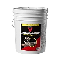 Victor VP362 Snake-A-Way Outdoor Snake Repelling Granules - Snake Away Repellent Repels Against Poisonous and Non-Poisonous Snakes - 28 LBs
