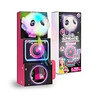 WOW! PODS Chibies Boom Box - Ava | Cute Fluffy Party Pets That Flash to The Beat of Music | Interactive Animal Soft Toy Characters