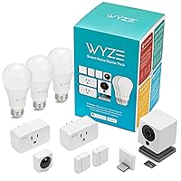 WYZE Cam 1080p HD Indoor Smart Home Camera with Night Vision, 2-Way Audio, Compatible with Alexa & the Google Assistant