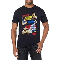 STAR WARS Men's Officially Licensed Tees for Dad