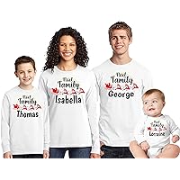 Noel Family Merry Christmas Matching Family Long Sleeve Shirt