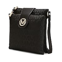 MKF Collection Crossbody Bags for women, Signature Crossover bag Adjustable strap Messenger Cross body handbag Purse