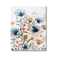 Mixed Floral Garden Sprouts Canvas Wall Art, Design by JJ Design House LLC