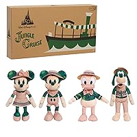 Walt Disney World 50th Anniversary Celebration Jungle Cruise Collectible Plush, Limited Edition 9-Inch Commemorative Plush, Officially Licensed Kids Toys for Ages 3 Up, Amazon Exclusive