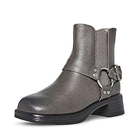 Girls Shoes Unisex-Child Rider Motorcycle Boot