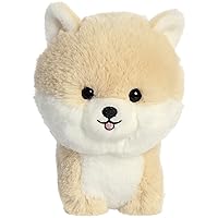 Aurora® Playful Teddy Pets™ Pomeranian Stuffed Animal - Unique Design - Endless Play - Brown 7 Inches