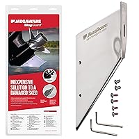 Megaware Keelguard SkegGuard with Drain Hole - Protects Against Ramp Dragging and Wear and Tear - Skeg Protector - Easy to Install - Fits Volvo DP Dual Prop 1996-2006 (NO DPS-A/B Models)