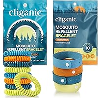 Cliganic Mosquito Repellent Bracelet Duo - DEET Free