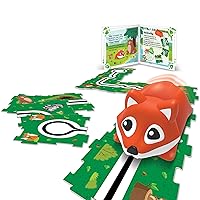 Learning Resources Coding Critters Go Pets Scrambles the Fox, Screen-Free Early Coding Toy For Kids, Interactive STEM Coding Pet, 14 Pieces, Ages 4+