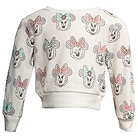 Mad Engine Minnie Mouse All Over Heads Infant Fleece Sweatshirt for Babies