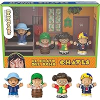 Little People Collector El Chavo TV Series Special Edition Set in a Display Gift Package, 4 Figures