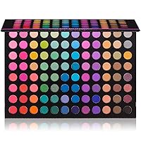 96 COLOR RUNWAY Eyeshadow Palette - Highly Pigmented Blendable Natural and Matte Eye shadow Colors Professional Makeup Eye shadow Palette
