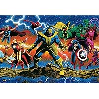Buffalo Games - Marvel - Thanos Legacy No.1-1500 Piece Jigsaw Puzzle for Adults Challenging Puzzle Perfect for Game Nights - 1500 Piece Finished Size is 38.50 x 26.50