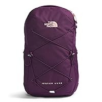 THE NORTH FACE Women's Every Day Jester Laptop Backpack, Black Currant Purple/Burnt Coral Metallic, One Size