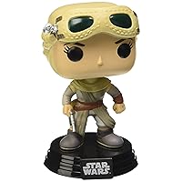 Funko 019522 Pop Star Wars Episode 7 Rey with Goggles 73 Vinyl Bobble Head Figure, 10 cm